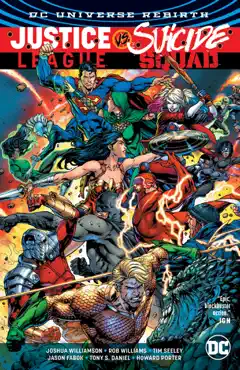 justice league vs. suicide squad book cover image