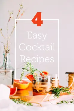 4 easy cocktail recipes book cover image