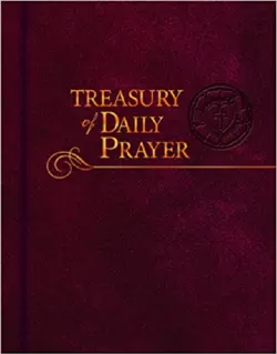 treasury of daily prayer book cover image
