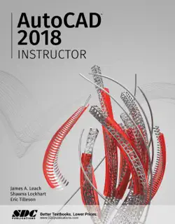 autocad 2018 instructor book cover image