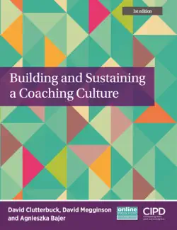 building and sustaining a coaching culture imagen de la portada del libro