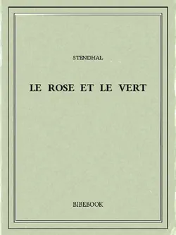 le rose et le vert book cover image