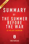 Summary of The Summer Before the War synopsis, comments