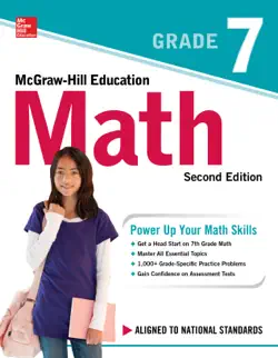 mcgraw-hill education math grade 7, second edition book cover image