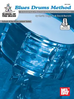 blues drums method book cover image