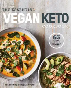 the essential vegan keto cookbook book cover image