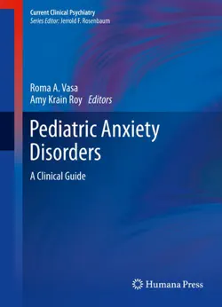 pediatric anxiety disorders book cover image