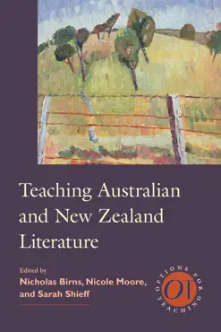 teaching australian and new zealand literature book cover image