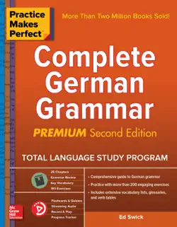 practice makes perfect complete german grammar, 2nd edition book cover image