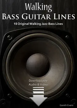 walking bass guitar lines book cover image