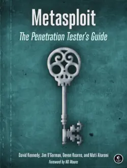 metasploit book cover image