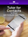 Tutor for Contacts for iPhone book summary, reviews and downlod