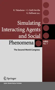 simulating interacting agents and social phenomena book cover image