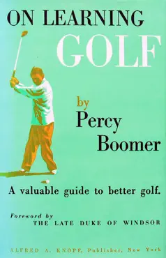 on learning golf book cover image