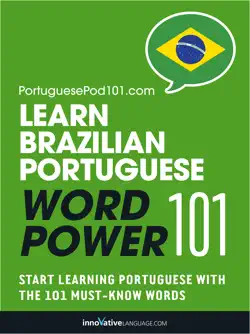 learn brazilian portuguese - word power 101 book cover image
