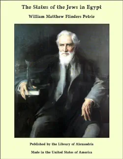 the status of the jews in egypt book cover image