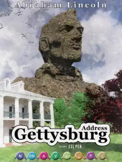 abraham lincoln at gettysburg address book cover image