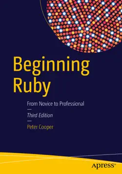 beginning ruby imagen de la portada del libro
