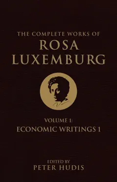 the complete works of rosa luxemburg, volume i book cover image