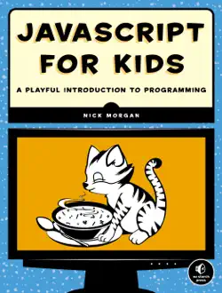 javascript for kids book cover image