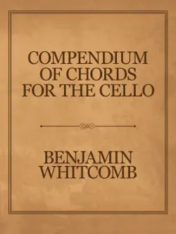 compendium of chords for the cello book cover image