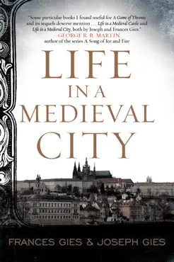 life in a medieval city book cover image
