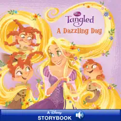 tangled: a dazzling day book cover image