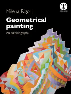 geometrical painting book cover image