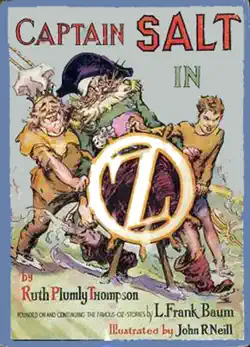 the illustrated captain salt in oz book cover image