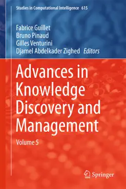 advances in knowledge discovery and management book cover image