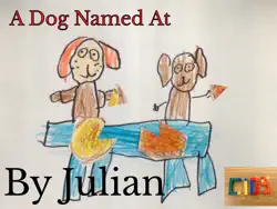 a dog named at book cover image