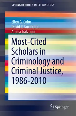most-cited scholars in criminology and criminal justice, 1986-2010 book cover image