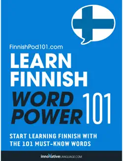 learn finnish - word power 101 book cover image