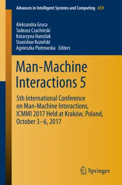 man-machine interactions 5 book cover image