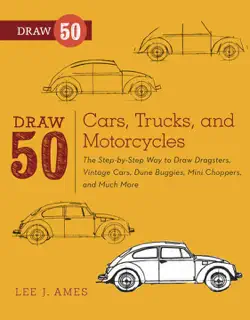 draw 50 cars, trucks, and motorcycles book cover image