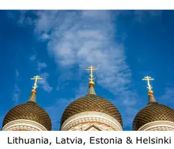 lithuania, latvia, estonia & helsinki book cover image
