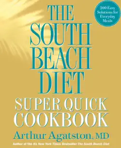 the south beach diet super quick cookbook book cover image