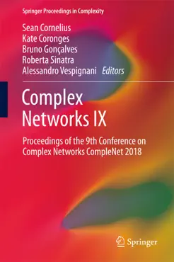 complex networks ix book cover image