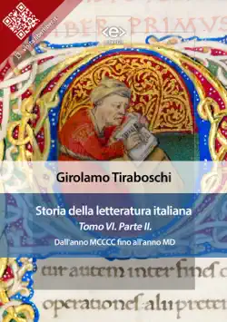 storia della letteratura italiana del cav. abate girolamo tiraboschi – tomo 6. – parte 2 imagen de la portada del libro