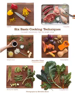 six basic cooking techniques book cover image