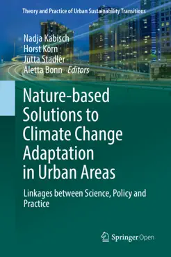 nature-based solutions to climate change adaptation in urban areas book cover image