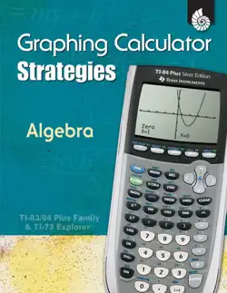 graphing calculator strategies: algebra book cover image