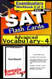 SAT Test Prep Advanced Vocabulary 4 Review--Exambusters Flash Cards--Workbook 4 of 9 synopsis, comments