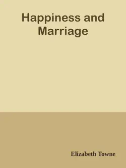 happiness and marriage book cover image