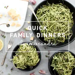 quick family dinners in the thermomix book cover image