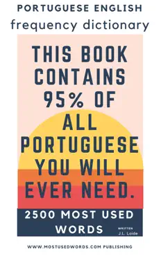 portuguese english frequency dictionary - essential vocabulary - 2.500 most used words book cover image