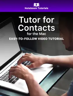 tutor for contacts for the mac book cover image