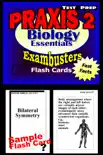 PRAXIS II Biology Test Prep Review--Exambusters Flash Cards synopsis, comments