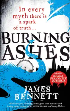 burning ashes imagen de la portada del libro