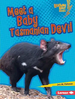 meet a baby tasmanian devil book cover image